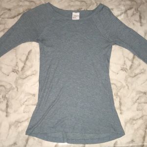 Full Tilt Pink Long Sleeve Basic Shirt